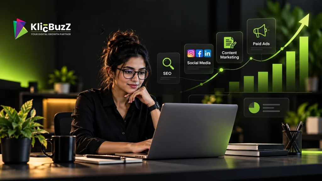 Digital marketing strategies for small businesses, including SEO, website analytics and online advertising.